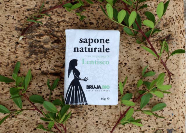 sapone naturale al lentischio